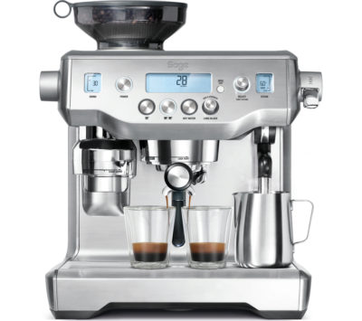 SAGE by Heston Blumenthal Oracle Bean to Cup Coffee Machine - Silver SAGE by Heston Blumenthal Oracle Bean to Cup Coffee Machine - Silver